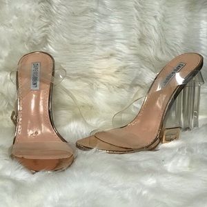 Clear heels size 5.5